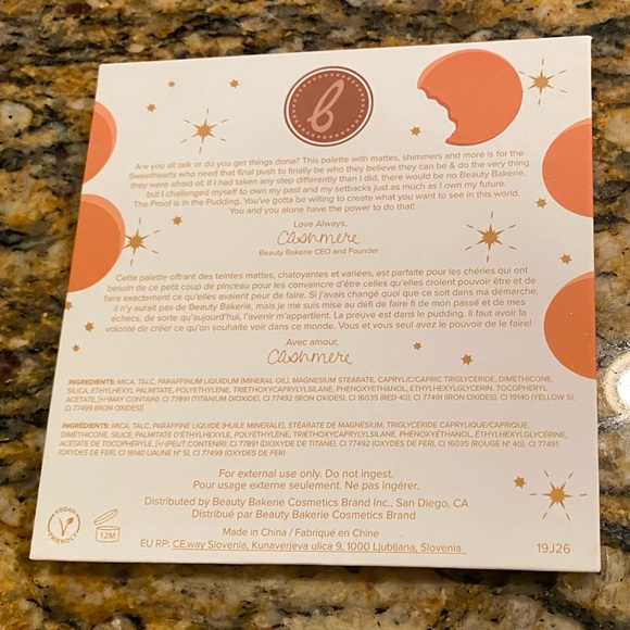 NWT Beauty Bakerie Proof is in the Puddin’ Palette - Picture 6 of 6